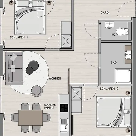 Streif Lxl 公寓式酒店 布肯