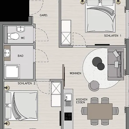Streif Lxl 公寓式酒店 4*